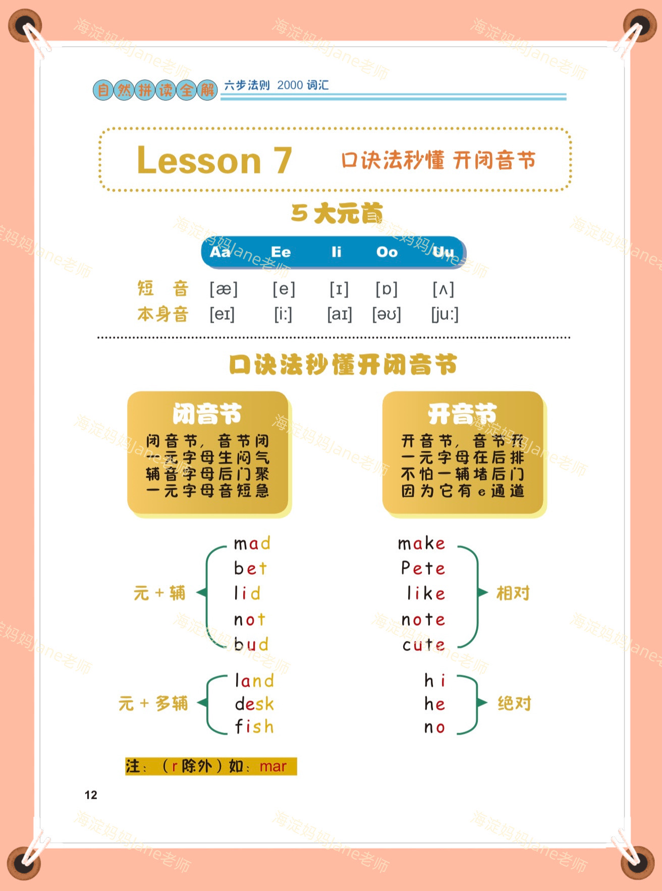 搜狗订阅:澳门2024正版资料王中王-什么是开音节和闭音节